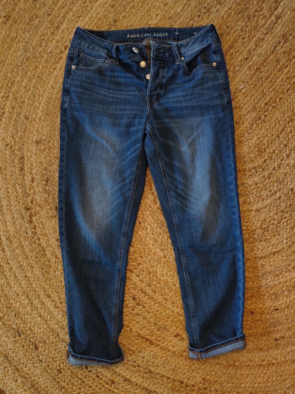 American Eagle Women's Tomgirl Jean - Size 8